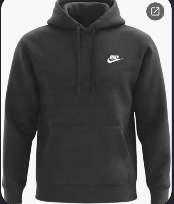 Black Nike hoodies