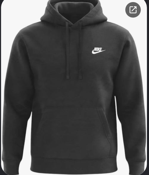 Black Nike hoodies